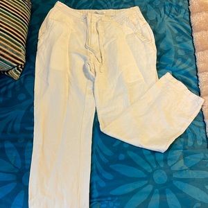 Men’s linen pants. Washed so inseam is now 30” ish.